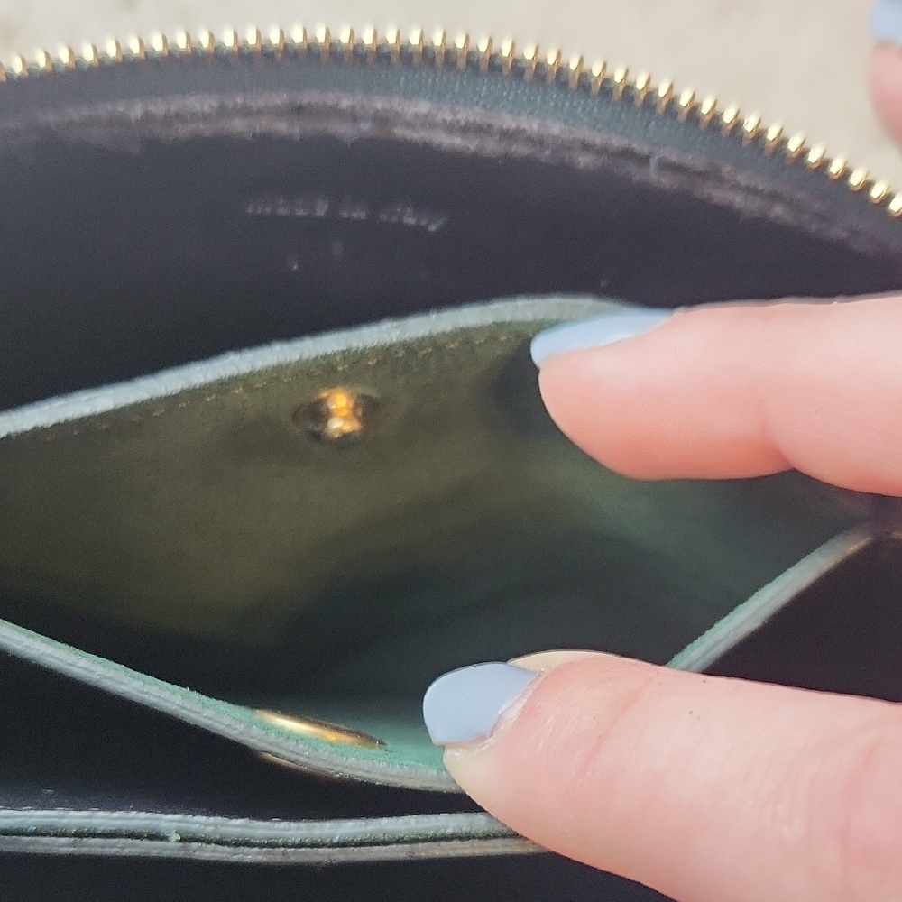 Authentic Celine Emerald Green Crossbody Bag - Picture 6 of 9
